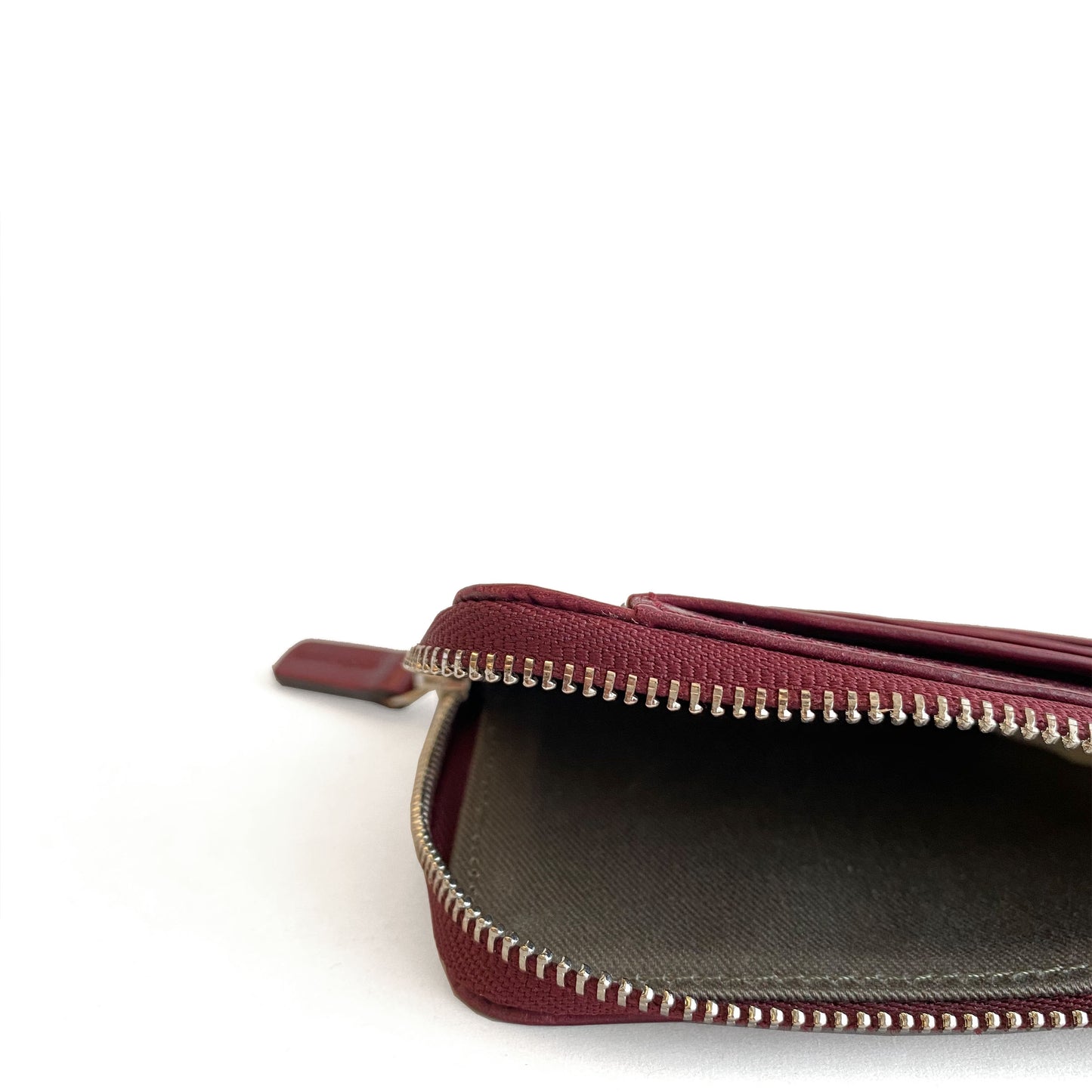 Card zip purse
